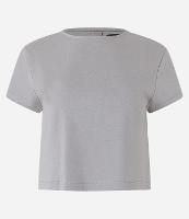 Blusa Boxy Cropped em Algodão com Abertura nas Costas - 1