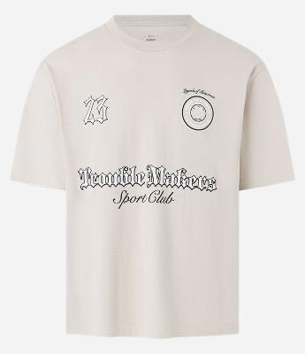 Camiseta Boxy Sportcore com Estampa Trouble Makers