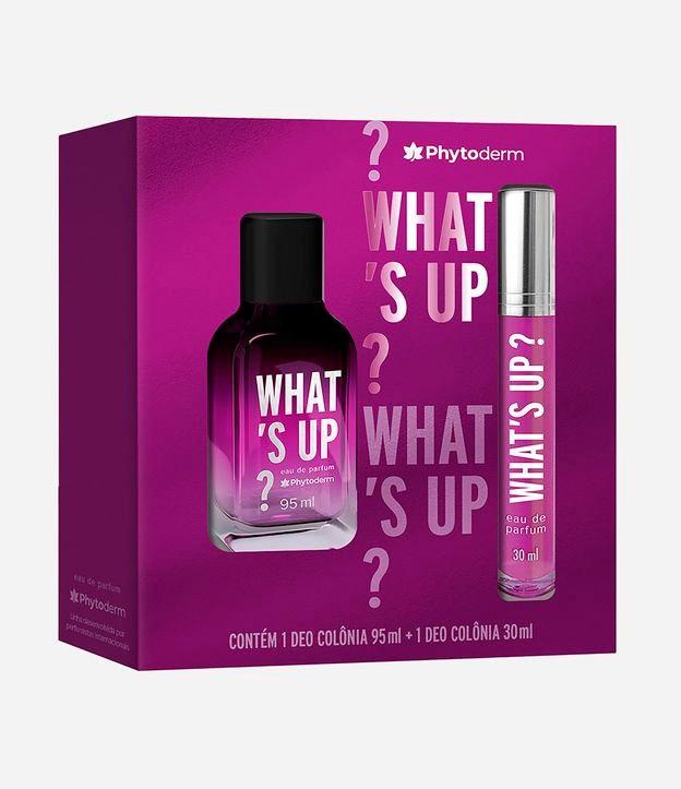 Kit Phytoderm Feminino What's Up Eau de Parfum 95ml + Perfume What's Up Eau de Parfum 30ml - 1