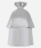 Blusa Frente Única com Gola Halter de Laço - 1