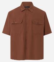 Camisa em Viscose com Bolso Cargo - 2