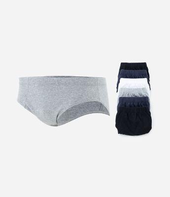 Kit 07 Cuecas Selene Slip em Algodão