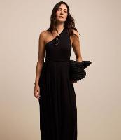 Vestido Evasê New Midi em Viscose com Efeito Godê - 2