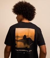 Camiseta Regular em Algodão com Estampa Photoprint Rio de Janeiro - 2