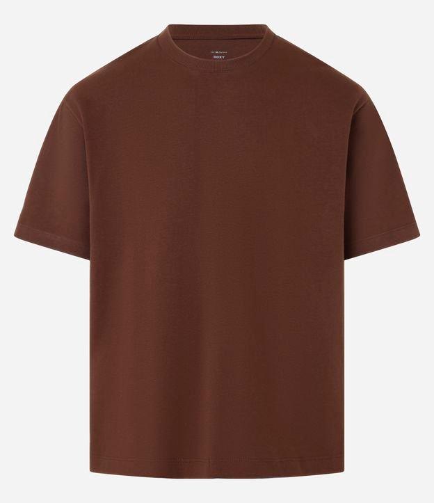Camiseta Boxy em Ultra Cotton com Gola Redonda - 1