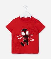 Camiseta Infantil com Estampa Spidey  - Tam 2 a 5 Anos - 1