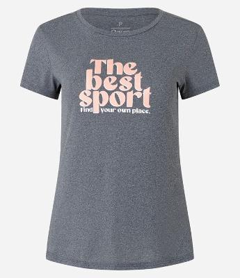 Camiseta Esportiva com Estampa The Best Sport