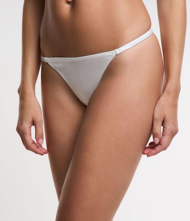 Calcinha String Fio Duplo com Laterais Reguláveis - 1