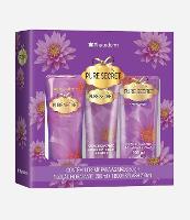 Kit Phytoderm Feminino Pure Secret Deo Colônia Splash 200ml + Creme de Mãos 60g + Loção Hidratante 200ml - 1