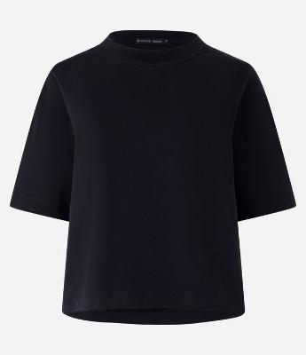Blusa em Algodão Malhão com Manga Curta