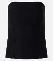 Blusa Tomara que Caia em Bengaline Corsetada - 1