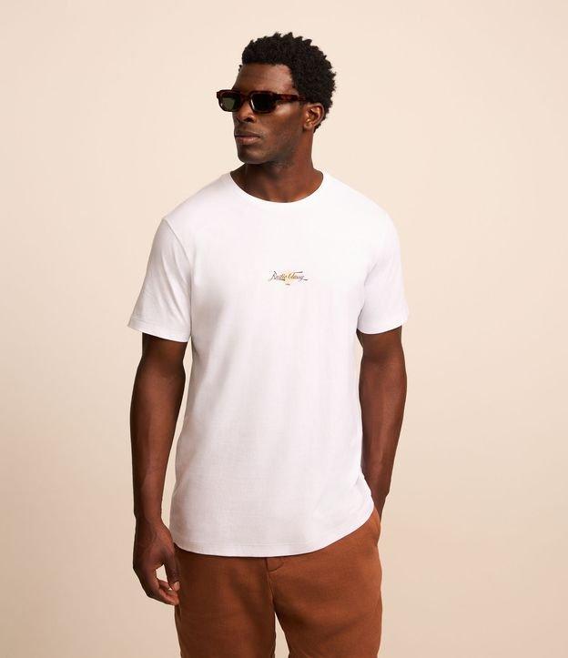 Camiseta em Algodão com Estampa Lettering Rustic Classy - 1