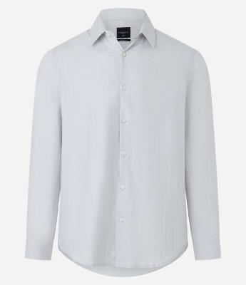 Camisa Maquinetada com Textura Zig Zag