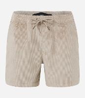 Bermuda em Veludo Cotelê com Cós Elástico e Cordão - 1