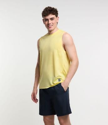 Regata Regular Esportiva em Tecnologia Dry com Estampa Jacquard