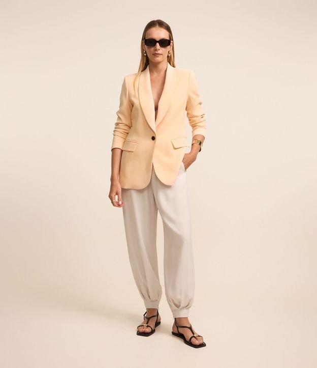 Calça Aladim Alfaiatada com Pregas na Barra - 2