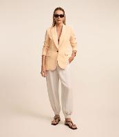 Calça Aladim Alfaiatada com Pregas na Barra - 2