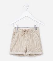 Bermuda Infantil em Sarja com Barra Dobrada - Tam 1 a 5 Anos - 1