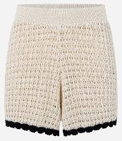 Short Curto em Tricô com Elástico na Cintura - 2