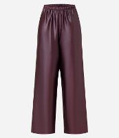 Calça Fuida em Cetim com Elástico no Cós - 1