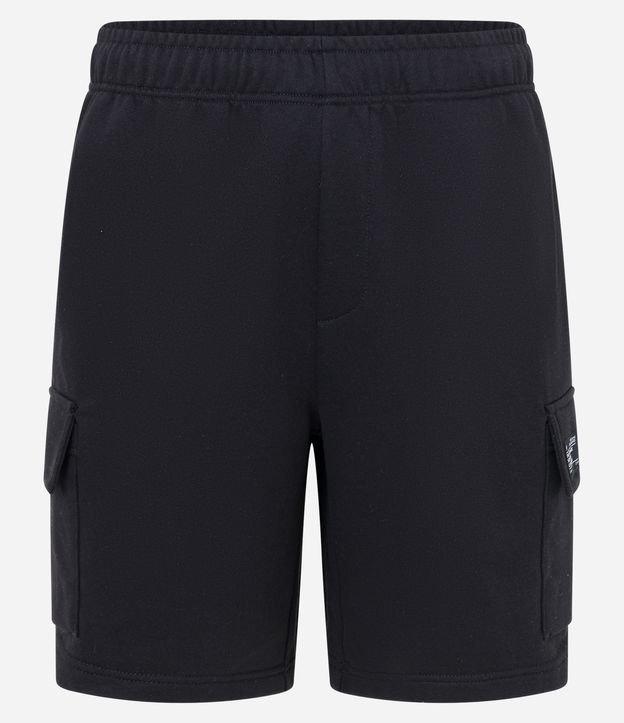 Bermuda Cargo em Moletom French Terry com Estampa Localizada - 2