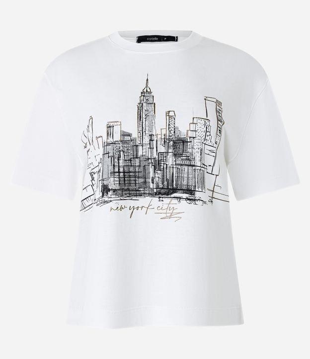 Blusa em Algodão com Estampa New York City - 1