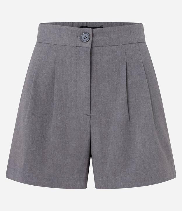 Short Alfaiatado com Pregas e Bolsos - 1