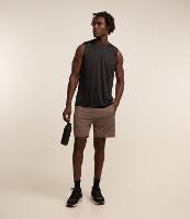 Bermuda Esportiva em Microfibra Pesada com Laser Cut - 3