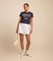 Saia Curta Balonê em Tricoline - 1