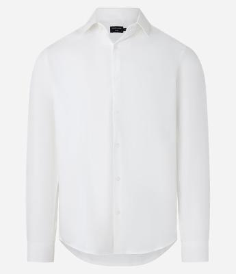 Camisa com Tecnologia Repelente a Água com Gola Lapela