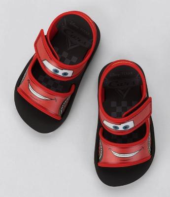 Sandália Infantil em Plástico Estampa Carros - Tam  20 a 27