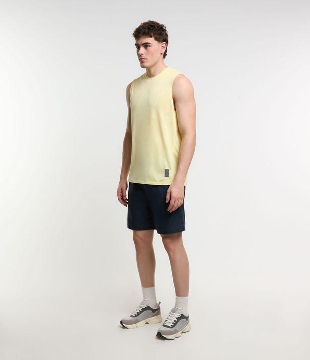 Bermuda Esportiva com Cós Elástico e Cordão - 1