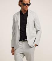 Blazer Super Slim de Malha sem Forro - 2