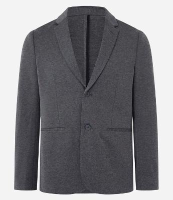 Blazer Super Slim de Malha sem Forro