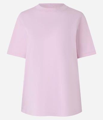 Camiseta em Algodão com Gola Redonda