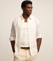 Camisa Regular em Algodão com Textura e Furinhos - 2