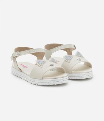 Sandália Infantil com Estampa Gatinha Molekinha - Tam 20 a 25