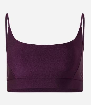 Top Esportivo sem Bojo em Poliamida com Alcinhas Finas