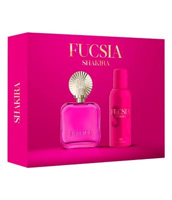 Kit Perfume Shakira Fucsia Eau de Parfum 80ml + Desodorante Spray 150ml