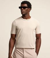 Camiseta Slim Maquinetada Performance com Gola Redonda - 3