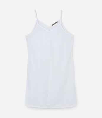 Anágua Curta em Crepe com Decote V Curve & Plus Size