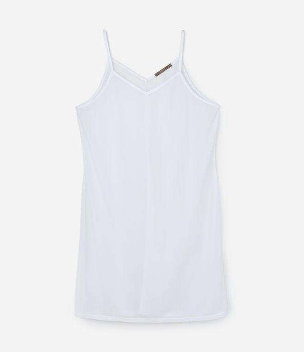 Anágua Curta em Crepe com Decote V Curve & Plus Size - 1