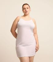 Anágua Curta em Crepe com Decote V Curve & Plus Size - 2