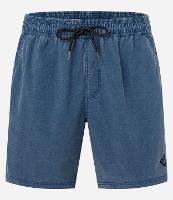 Bermuda em Microfibra Textura Lavada e Cós Elástico - 1