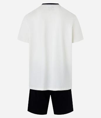 Pijama Curto em Algodão com Estampa Garfield