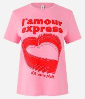 Blusa T-shirt em Algodão com Estampa L Amour Express - 1