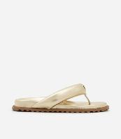 Sandália Rasteira Mule Puffer em PU com Palminha Anatômica - 1