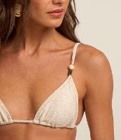 Biquíni Top Cortininha em Microfibra com Miçanga na Alça - 2