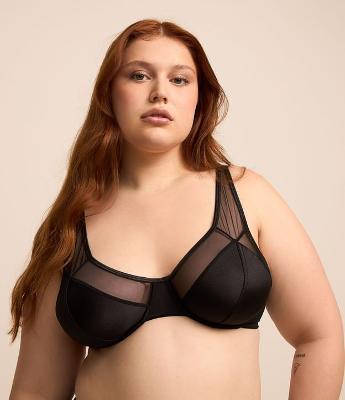 Sutiã Sem Bojo Com Aro em Microfibra Curve & Plus Size