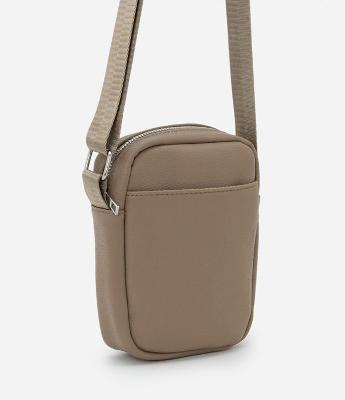Bolsa Mini Bag em PU com Textura